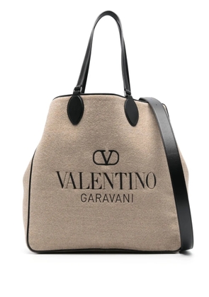 Valentino Garavani Toile Iconographe reversible tote bag - Neutrals
