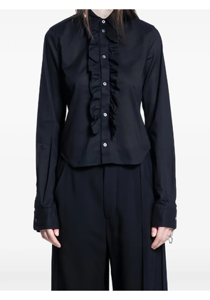 Ann Demeulemeester Erma ruffled shirt - Black
