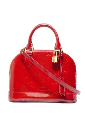 Louis Vuitton Pre-Owned 2004 BB Alma Monogram Vernis shoulder bag - Red