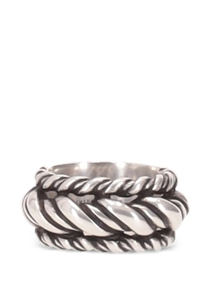Ann Demeulemeester Reau Twisted Triple ring - Silver