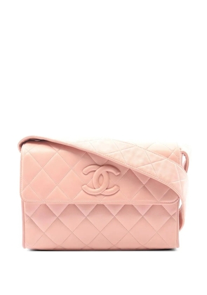 CHANEL Pre-Owned 1991-1994 Matelassé shoulder bag - Pink