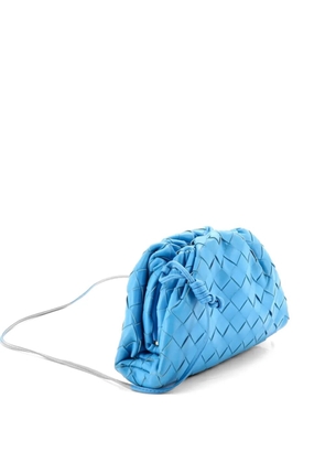 Bottega Veneta Pre-Owned The Pouch Intrecciato Nappa Mini crossbody bag - Blue