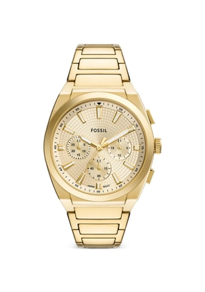 FOSSIL Everett chronograph 44mm watch - Gold