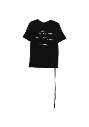 Ann Demeulemeester Baptist printed T-shirt - Black