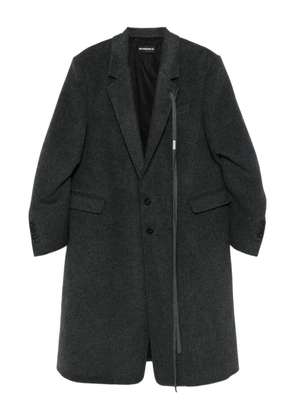 Ann Demeulemeester Viv button-up coat - Grey