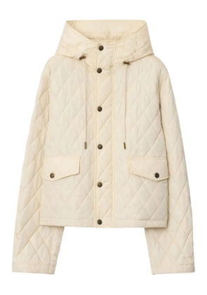 Burberry cropped quilted jacket - Neutrals