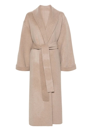 By Malene Birger Trullem belted wool coat - Neutrals