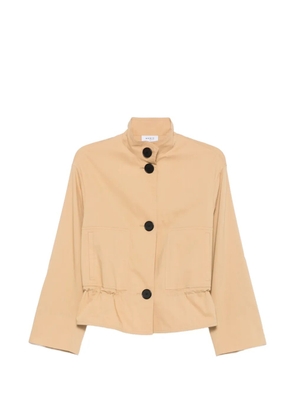 Akris Punto ruffled button-front jacket - Neutrals