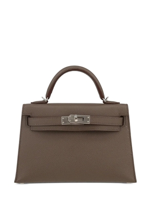 Hermès Pre-Owned 2020 Kelly 20 handbag - Grey