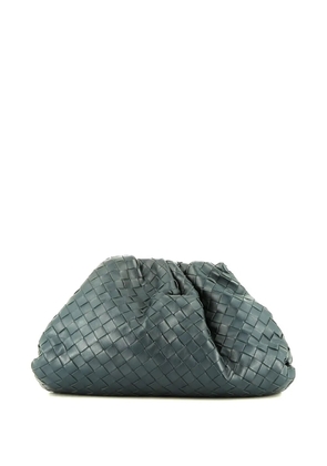 Bottega Veneta Pre-Owned 2020s Pouch Intrecciato clutch bag - Blue