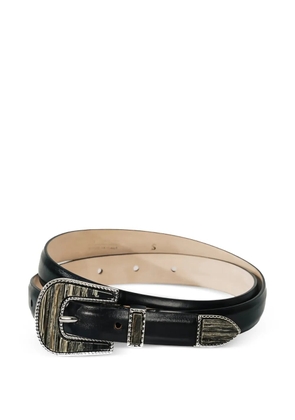 Déhanche Travertine belt - Black