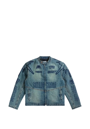 Billionaire Boys Club Module Moto denim jacket - Blue