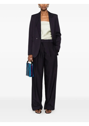 Forte Forte double-breasted peak-lapel blazer - Blue