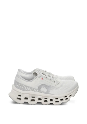 On Cloudmonster 3 logo-print sneakers - White