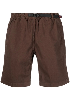 Gramicci buckle-fastening waistband shorts - Brown