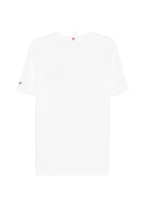 MC2 Saint Barth embroidered crew-neck T-shirt - White