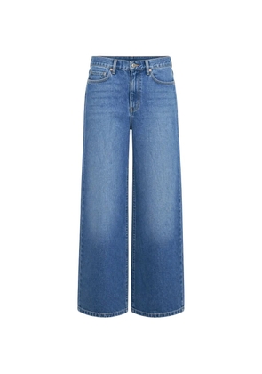 Sisley logo-patch jeans - Blue
