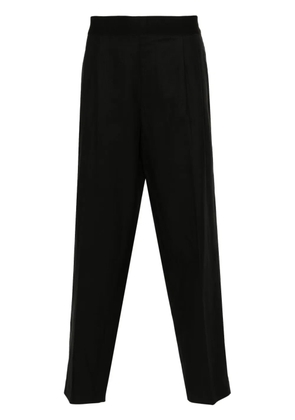 Neil Barrett tapered darted trousers - Black