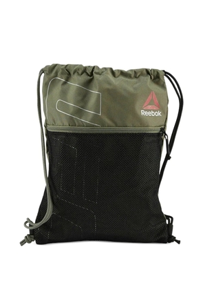 Reebok logo-print backpack - Green