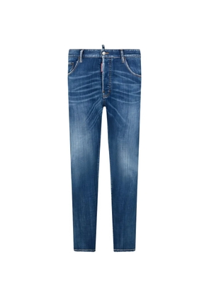 DSQUARED2 distressed faded-effect jeans - Blue