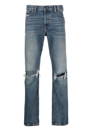 Diesel 1995 ripped straight-leg jeans - Blue