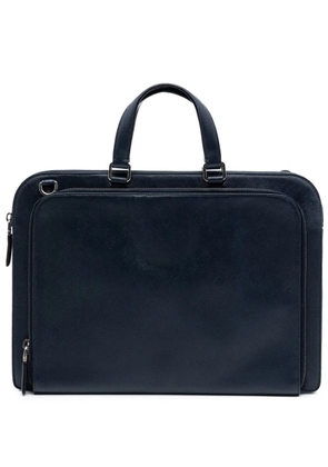 Prada Pre-Owned 2013-2026 Saffiano Briefcase business bag - Blue