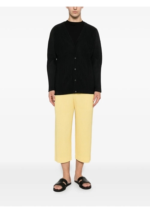 Homme Plissé Issey Miyake V-neck jacket - Black