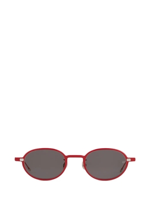 Eyevan7285 oval-frame sunglasses - Red