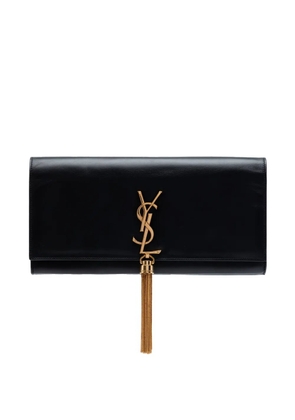 Saint Laurent Pre-Owned 2014 Smooth Calfskin Cassandre Tassel clutch bag - Black