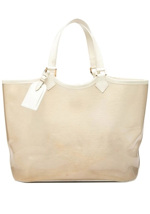 Louis Vuitton Pre-Owned 2001 Epi Plage Lagoon Bay GM tote bag - White