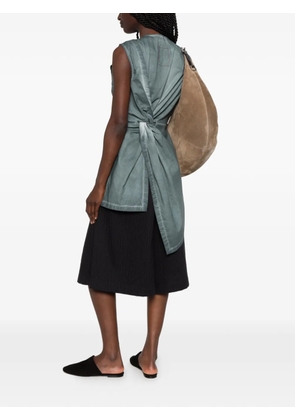 Uma Wang Kirai twisted-back waistcoat - Blue