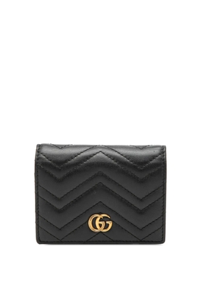 Gucci Pre-Owned 2000-2015 GG Marmont Matelasse Calfskin Case card holder - Black