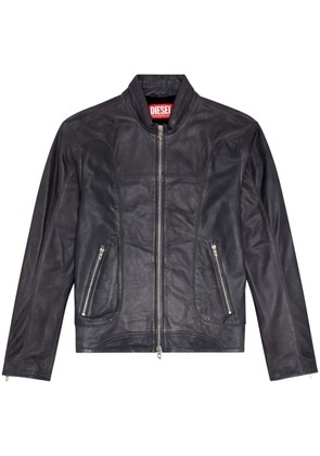 Diesel L-Krix leather biker jacket - Black