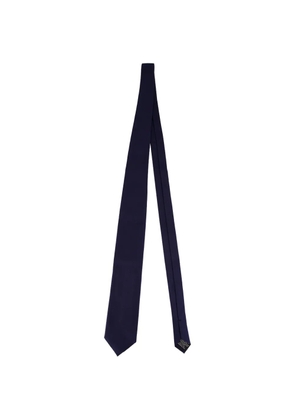 TOM FORD textured-finish silk-blend tie - Blue