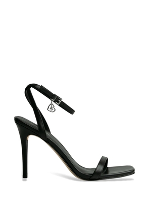 Michael Kors heart-charm buckle-fastening sandals - Black