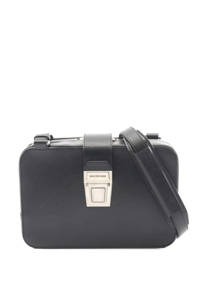 Balenciaga Pre-Owned 2010-2026 Leather Tuck Lock shoulder bag - Black