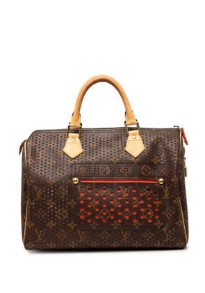 Louis Vuitton Pre-Owned 2006 Monogram Perforated Speedy 30 boston bag - Brown