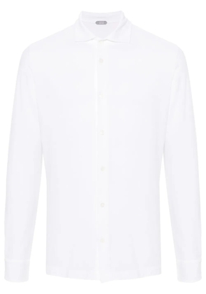 Zanone classic-collar cotton shirt - White