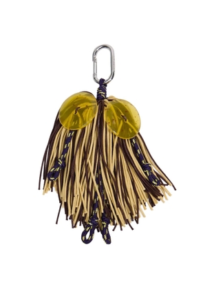 Bimba y Lola Carmela two-tone keyring - Brown