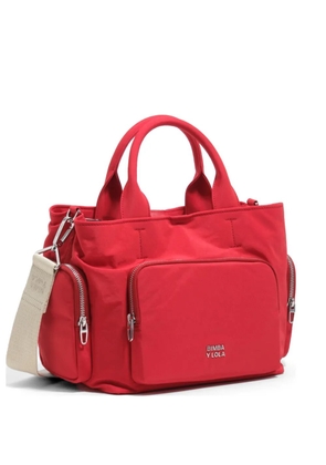 Bimba y Lola large pocket cross body bag - Red