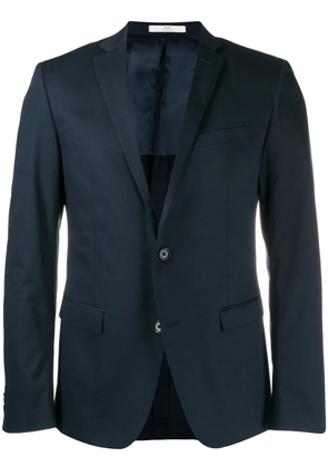 Corneliani two-buttons blazer jacket - Blue