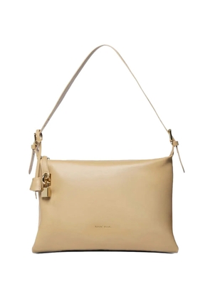 Marc Ellis medium Nevada buckle-strap clutch bag - Neutrals