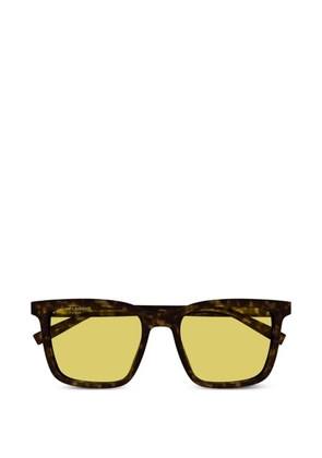 Saint Laurent Eyewear square-frame sunglasses - Brown