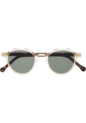 Lesca tortoiseshell-effect sunglasses - Brown