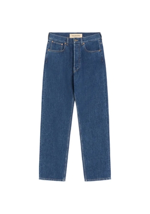 Valentino Garavani denim pants with VGold - Blue