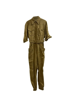 ZIMMERMANN belted jumpsuit - Green