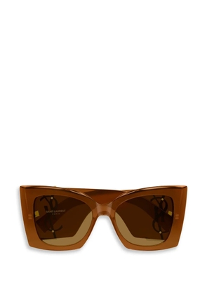 Saint Laurent Eyewear Blaze cat-eye sunglasses - Brown