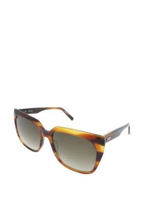 MCM square-frame sunglasses - Brown