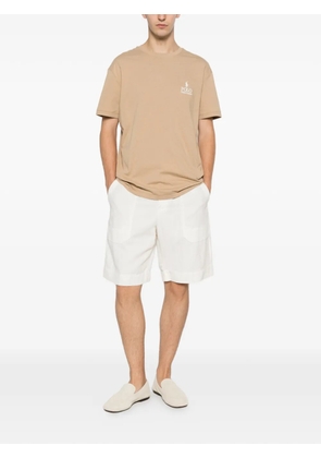 Polo Ralph Lauren logo-embroidered T-shirt - Neutrals