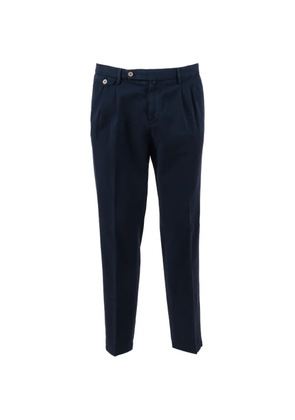 Briglia 1949 pleated flap-pocket trousers - Blue